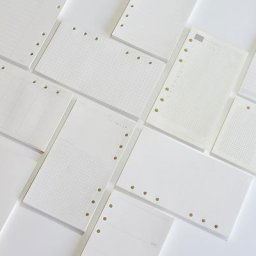 A5 A6 A7 Pages intérieures de planificateur en papier d'impression sans bois pour Filofax carnet de