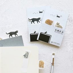 Note autocollante et bloc-notes en direct avec des chats autocollant de chat mignon accessoires de