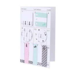 Autocollant de planificateur hebdomadaire Animal bloc-Notes autocollant bloc-Notes cadeau