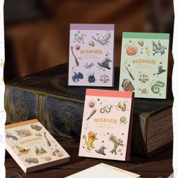 Deli-Bloc-notes Harry Potter notes autocollantes Kawaii papeterie scolaire et de bureau 21755