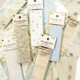 Matériel de scrapbooking en papier rétro décor floral album art artisanat bricolage licence