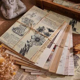 Bloc-notes Vintage Inspiration Paper Junk Journal Scrapbooking Card Background Memo Pad