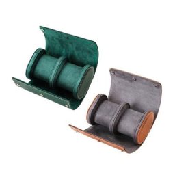 Boîte de rangement en cuir pour hommes sac de poche de montre boîte de rangement facile à