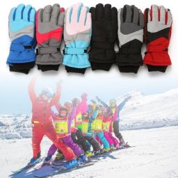Gants de Ski pour enfants mitaines imperméables épais et chauds pour le Snowboard en montagne