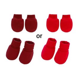 Ensemble de chaussettes et de mitaines anti-rayures pour la protection du visage gants