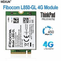 Fibocom L850-GL Carte M.2 01AX792 4G persévérance Technologie sans fil Lenovo ThinkPad bronchCarbon