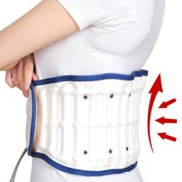 Soutien lombaire de la colonne vertébrale ceinture de traction à l'air de la taille masseur de