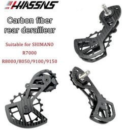 HASSNS-Roue de guidage de roulement en céramique transmission arrière de vélo Shimano R7000