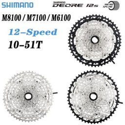 Shimano-Volant d'inertie VTT 12 vitesses XT SLX Deore pignon 12 S cassette Micro Spline 10-51T