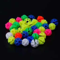 Roues de vélo multicolores en plastique pour enfants 36 pièces/ensemble perles de rayons beaux