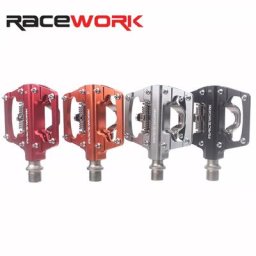 RACEasy-Pédales mixtes pour repose-pieds de vélo repose-pieds de vélo VTT clip VTT assistance au