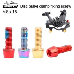 IIIPRO – vis de fixation pour frein à disque de vélo M6x18mm en acier inoxydable accessoires de