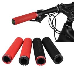 Poignées de vélo route/vtt en éponge couverture de guidon de cyclisme en Silicone antidérapant