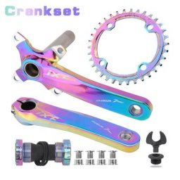 IXF 104BCD – pignon de vélo de montagne coloré en alliage d'aluminium 170mm de large et à dents