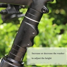 Tige de fourche de vélo en alliage d'aluminium pour vtt accessoires 115/180/210*28.6mm