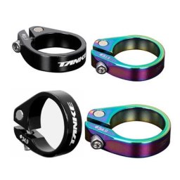 Pince de tige de selle de vélo vtt professionnelle colorée 31.8mm verrouillage de selle de