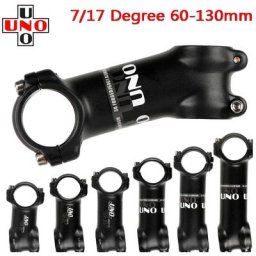 UNO vtt VTT Setm 31.8mm 7 17 degrés 60/70/80/90/100/110/120/130mm ultra-léger route vélo guidon