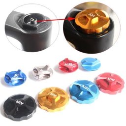 Couvercle de Buse de Fourche Avant de Vélo VTT en Alliage d'Aluminium Absorption des Chocs