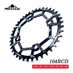 104BCD – plateau de vélo rond et ovale pour pédalier Shimano 8-12S 40T 42T 44T 46T 48T 50T 52T
