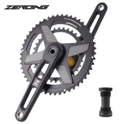 EVOSID-Pédalier de vélo pliant ultraléger GXP double roue à chaîne module creux 170mm 50-34T