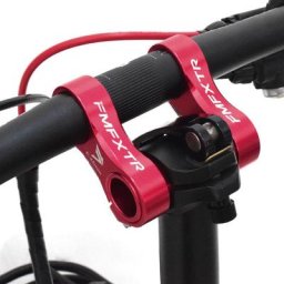 Extension de guidon réglable en alliage d'aluminium pour vélo double potence pliante ultra-légère