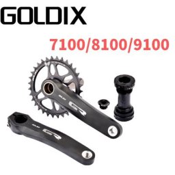 GOLDIX SLX-Pédalier de vélo VTT David M7100 M7120 12S 170mm 32T 34T 36T 38T 40T MT800