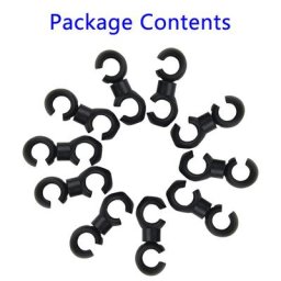 Clips à crochet en forme de S 10 pièces offre spéciale équipement de frein de vélo rotatif câble