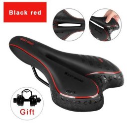 Siège creux respirant en silicone pour vélo de route et de montagne confortable absorption des