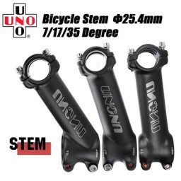 UNO 25.4mm tige de guidon de vélo vtt 7 17 35 degrés ultraléger vtt Power Bike Table Mountain Road