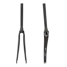 DODICI-Fourche de vélo de route entièrement en fibre de carbone 700C 28.6mm tube conique fourche