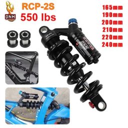 Chrm RCP2S-Amortisseur Arrière pour VTT Suspension à Ressort pour Descente DH 190mm 200m