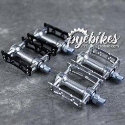 MKS-Pédale de vélo de route en alliage d'aluminium vitesse unique noir et argent