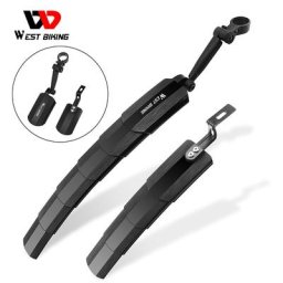 WEST BIKING-Garde-boue avant et arrière universel pliable pour vélo aile pour bicyclette de route