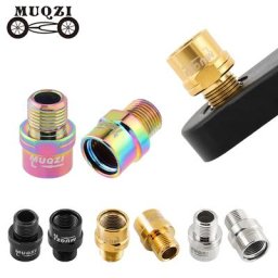 MUQZI – prolongateur d'axe de pédale de vélo résistant à l'usure adaptateurs entretoises signes