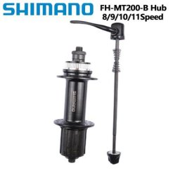 Shimano MT200 Moyeu Arrière 8/9/10/11 Vitesses Frein À Disque Dégagement Rapide Arrière Freehub