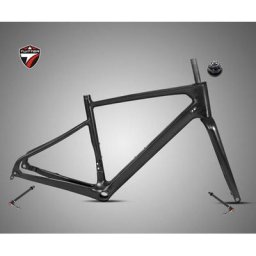Twitter – cadre de vélo de route en fibre de carbone R7 axe transversal 12x142mm frein à disque