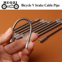 Tuyau de câble de frein en acier inoxydable réglable coude en V pièces de vélo remplacement de