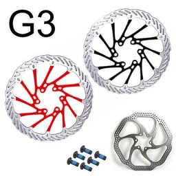 G3-Rotor de frein à disque HS1 en acier inoxydable 6 boulons pour VTT pièce Shimano S233