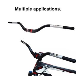 Guidon de vélo BMX VTT en alliage d'aluminium en forme d'hirondelle pièces de cyclisme