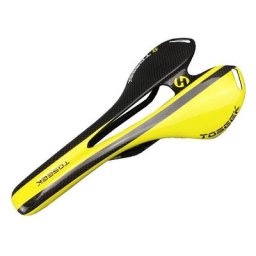 TOSEtranship-Selle de vélo en fibre de carbone brillante 3K siège de vélo de route et VTT selles