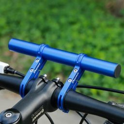 Guidon de vélo arc-en-ciel support de lampe support de lampe T1 support en fibre d'alliage