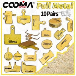 Plaquettes de frein à disque de vélo entièrement en métal pour SHIMANO SRAM AVID HAYES Magura