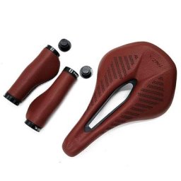Nouvelle selle de vélo rétro vtt 155mm avec poignées de guidon vélo de route/Rails de selle en acier