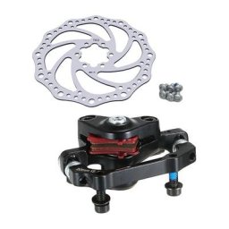 Jeu de freins à disque mécaniques en alliage d'aluminium pour VTT vélo de route avant et arrière