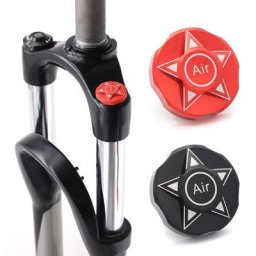 Fourche de vélo en alliage d'aluminium 4 pièces/ensemble bouchon de fourche avant couverture