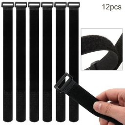 Sangles de vélo réglables 23.6 pouces 12 pièces sangles de support de vélo sangles de