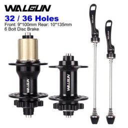 WALGUN – moyeux 32H 36 H HG 11 vitesses pour vtt 135mm 100mm QR frein à disque avant et arrière
