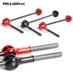 Risk – levier de vélo de route ultraléger en titane Ti à dégagement rapide pour vtt de 100/135mm