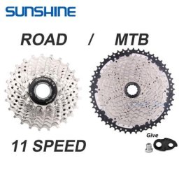 SUNSHINE – pignon 11 vitesses pour vélo de route et vtt 11 S 11V pour Shimano