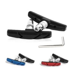 Plaquettes de frein silencieuses durables pour vélo patins de support de frein en V blocs de